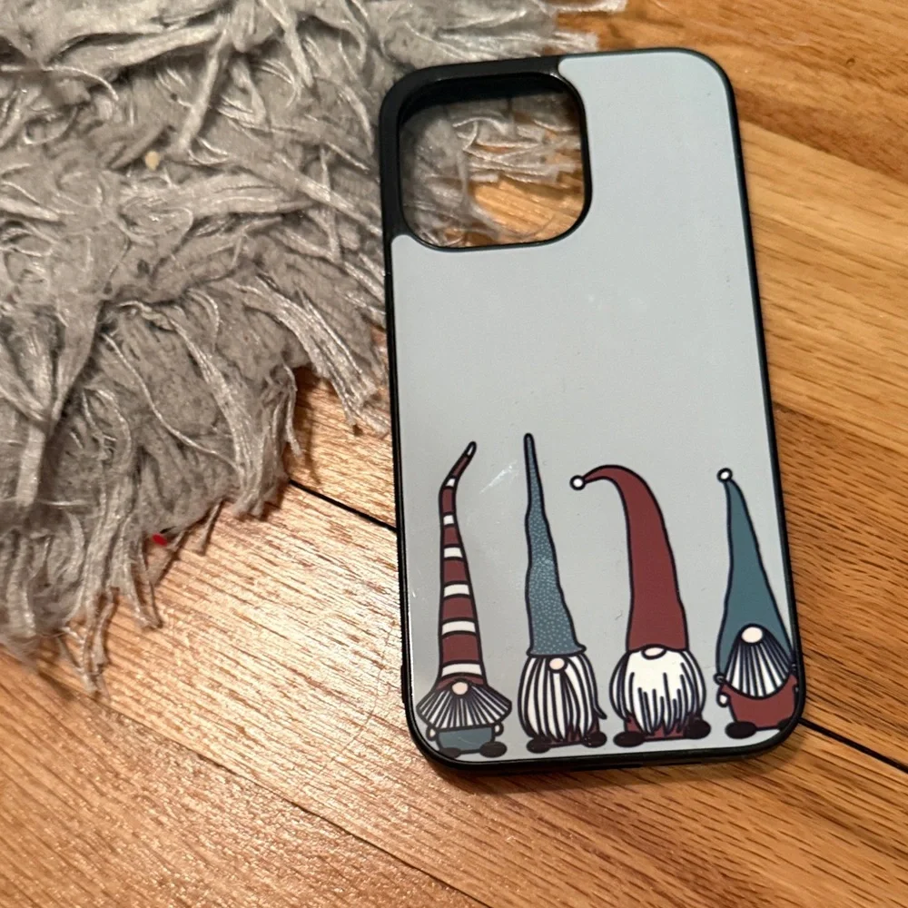 Apple iPhone Case Trio - Coral, Butterfly, Gnome